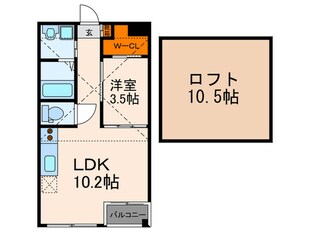 プラネシア東山三条の物件間取画像